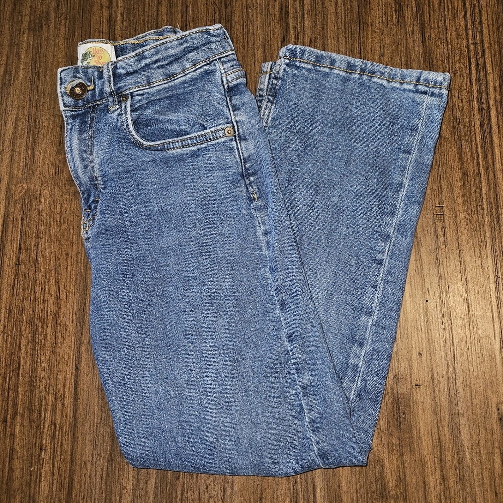 Bass Pro Boys Size 10 Blue Outdoor Straight Denim Jeans